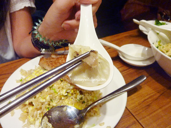 Truffle & Pork Xiaolongbao @ Din Tai Fung, Shin Kong Mitsukoshi Nanxi, Taipei